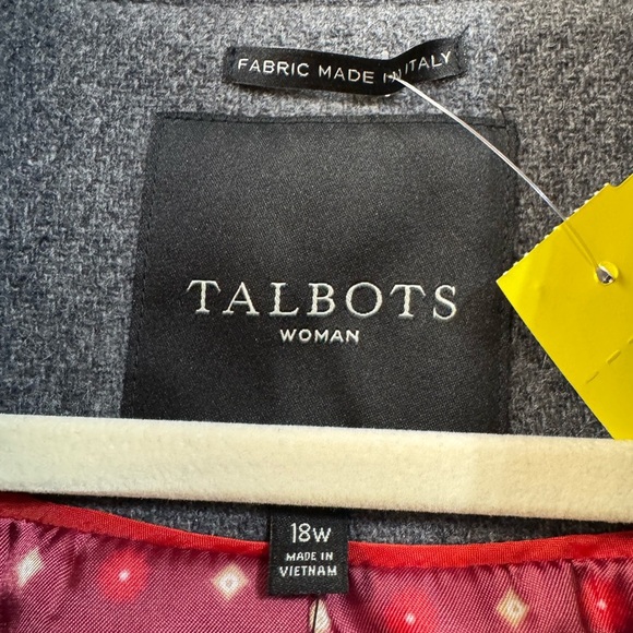 NWT, Wool Blend Collared OverCoat, Button Up, Two Front Pockets, Torrid, 18W - Picture 2 of 5